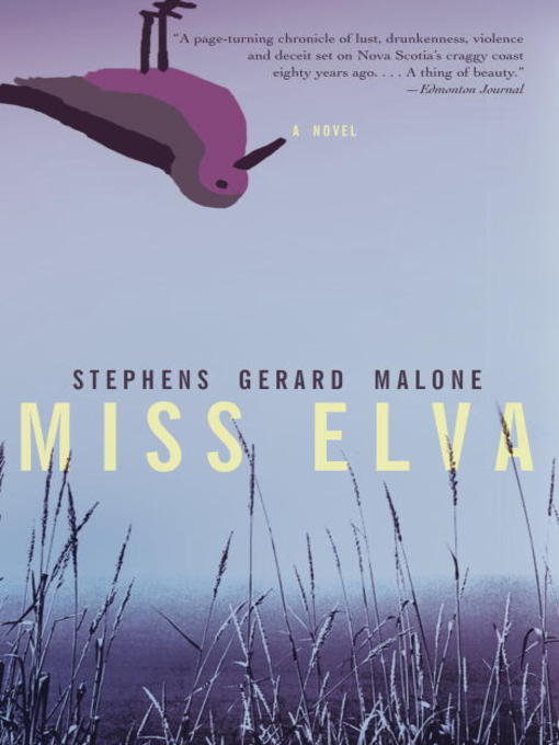 Title details for Miss Elva by Stephens Gerard Malone - Wait list